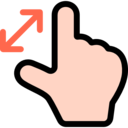 finger,multimedia option,zoom in,hands,gestures